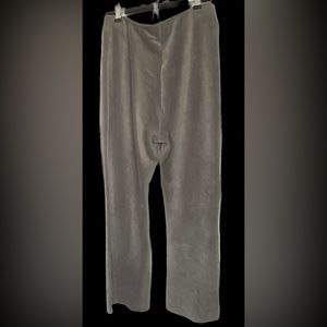 No Bo GRY Stretchy Cord Flared Lounge Pants, XL  DP1